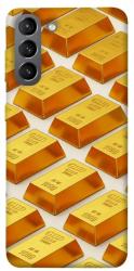Чехол itsPrint Gold bars для Samsung Galaxy S21