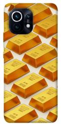 Чехол itsPrint Gold bars для Xiaomi Mi 11