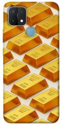Чехол itsPrint Gold bars для Oppo A15s / A15