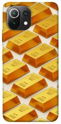 Чехол itsPrint Gold bars для Xiaomi Mi 11 Lite
