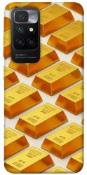 Чехол itsPrint Gold bars для Xiaomi Redmi 10