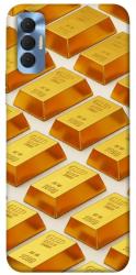Чохол itsPrint Gold bars для TECNO Spark 8P