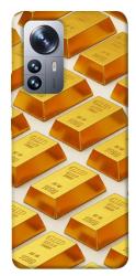 Чехол itsPrint Gold bars для Xiaomi 12 / 12X