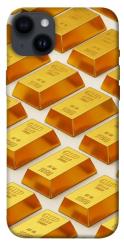 Чехол itsPrint Gold bars для Apple iPhone 14 Plus (6.7")