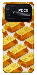 Чехол itsPrint Gold bars для Xiaomi Poco C40