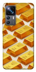 Чехол itsPrint Gold bars для Xiaomi 12T / 12T Pro