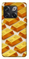 Чехол itsPrint Gold bars для OnePlus 10T
