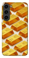 Чехол itsPrint Gold bars для Samsung Galaxy S23