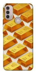 Чехол itsPrint Gold bars для Motorola Moto E40