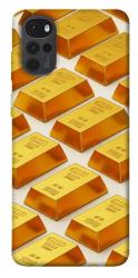Чехол itsPrint Gold bars для Motorola Moto G22