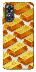Чехол itsPrint Gold bars для Oppo A17