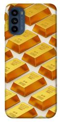 Чехол itsPrint Gold bars для Motorola Moto G41