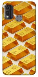 Чехол itsPrint Gold bars для Nokia G11 Plus
