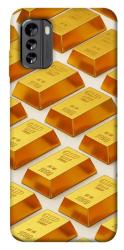 Чехол itsPrint Gold bars для Nokia G60