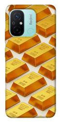 Чехол itsPrint Gold bars для Xiaomi Redmi 12C