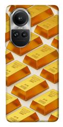 Чехол itsPrint Gold bars для Oppo Reno 10