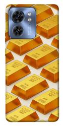 Чехол itsPrint Gold bars для Motorola Edge 40