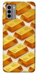 Чехол itsPrint Gold bars для Nokia G22