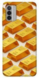 Чехол itsPrint Gold bars для Nokia G42