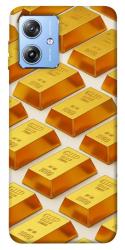 Чехол itsPrint Gold bars для Motorola Moto G84