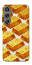Чехол itsPrint Gold bars для Samsung Galaxy S24+