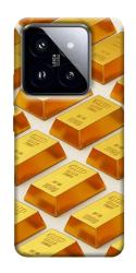 Чехол itsPrint Gold bars для Xiaomi 14 Pro