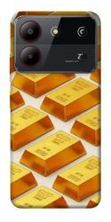 Чехол itsPrint Gold bars для ZTE Blade A54 4G