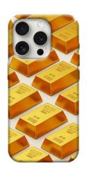 Чехол itsPrint Gold bars для Apple iPhone 16 Pro (6.3")
