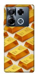 Чехол itsPrint Gold bars для Infinix Note 40 Pro 4G