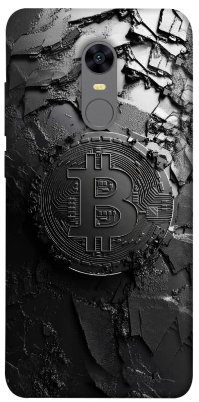Чехол itsPrint Dark bitcoin для Xiaomi Redmi 5 Plus / Redmi Note 5 (Single Camera), деньги, купить оптом с доставкой