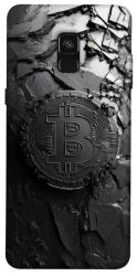 Чехол itsPrint Dark bitcoin для Samsung A530 Galaxy A8 (2018)