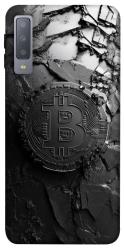 Чехол itsPrint Dark bitcoin для Samsung A750 Galaxy A7 (2018)