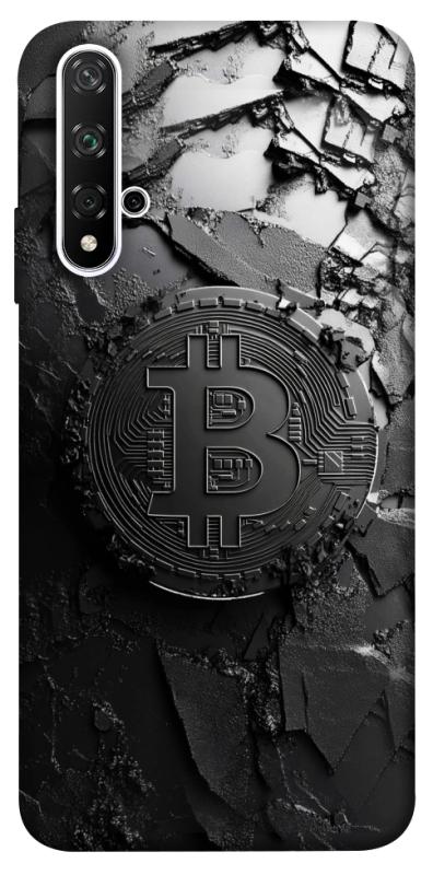 Чехол itsPrint Dark bitcoin для Huawei Honor 20 / Nova 5T, деньги, купить оптом с доставкой