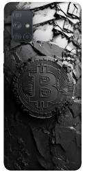 Чехол itsPrint Dark bitcoin для Samsung Galaxy A71
