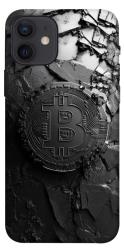 Чехол itsPrint Dark bitcoin для Apple iPhone 12 Pro (6.1")