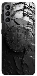 Чехол itsPrint Dark bitcoin для Samsung Galaxy S21