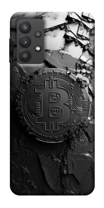 Чехол itsPrint Dark bitcoin для Samsung Galaxy A32 (A326B) 5G, деньги, купить оптом с доставкой