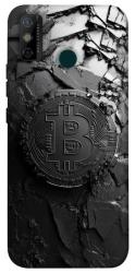Чохол itsPrint Dark bitcoin для TECNO Spark 6 Go