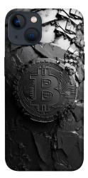 Чехол itsPrint Dark bitcoin для Apple iPhone 13 (6.1")