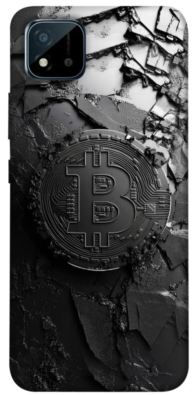 Чехол itsPrint Dark bitcoin для Realme C11 (2021), деньги, купить оптом с доставкой