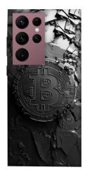 Чехол itsPrint Dark bitcoin для Samsung Galaxy S22 Ultra