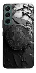 Чехол itsPrint Dark bitcoin для Samsung Galaxy S22