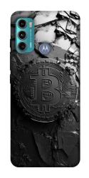 Чехол itsPrint Dark bitcoin для Motorola Moto G60