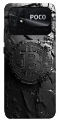 Чехол itsPrint Dark bitcoin для Xiaomi Poco C40