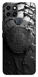 Чехол itsPrint Dark bitcoin для Infinix Smart 6