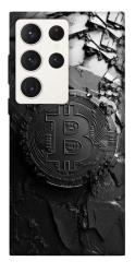 Чехол itsPrint Dark bitcoin для Samsung Galaxy S23 Ultra