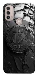 Чехол itsPrint Dark bitcoin для Motorola Moto E40