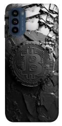 Чехол itsPrint Dark bitcoin для Motorola Moto G41