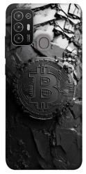 Чехол itsPrint Dark bitcoin для ZTE Blade A52