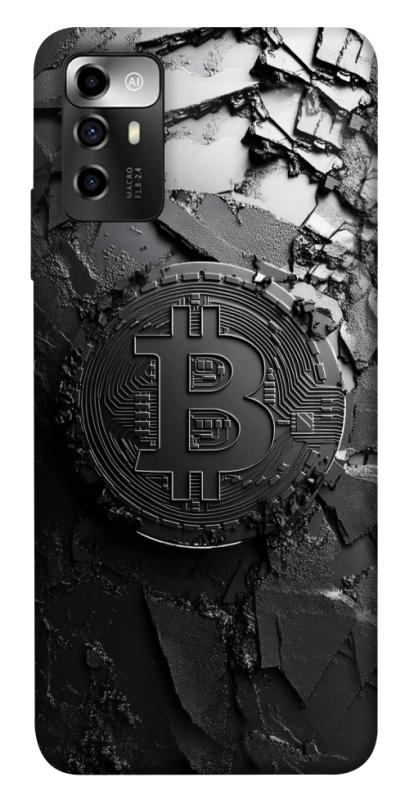 Чехол itsPrint Dark bitcoin для ZTE Blade V40 Vita, деньги, купить оптом с доставкой